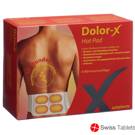 Dolor-X Hot Pad heat envelopes 4 pcs