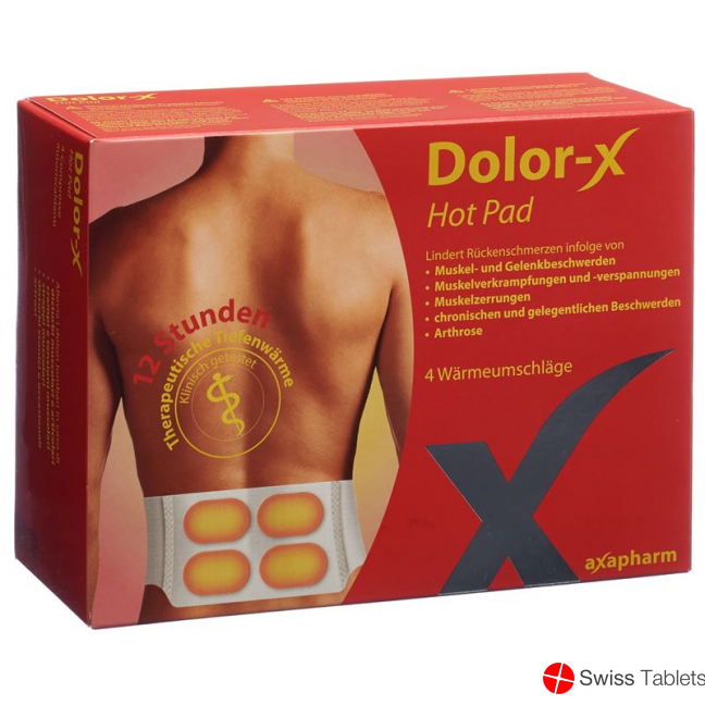 Dolor-X Hot Pad heat envelopes 4 pcs