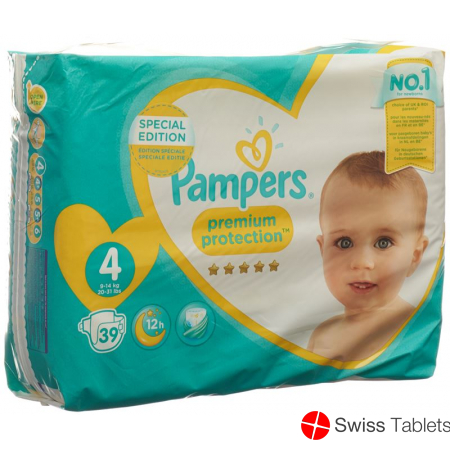 Pampers Premium Protection Gr4 9-14kg Maxi Saver Pack 39 pcs