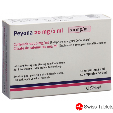 Peyona Lös 20 mg / 1ml 10 Amp 1 ml