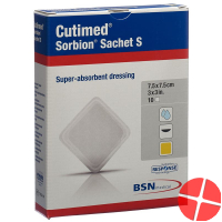 Cutimed Sorbion Sachet S 7.5x7.5cm 10 Stück