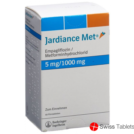 Jardiance Met Filmtabl 5/60 pcs 1000mg