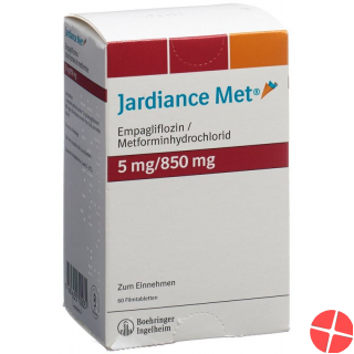 Jardiance Met Filmtabl 5 / 850mg 60 pcs