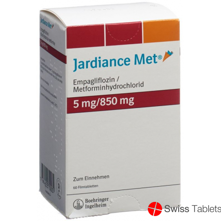 Jardiance Met Filmtabl 5 / 850mg 60 pcs
