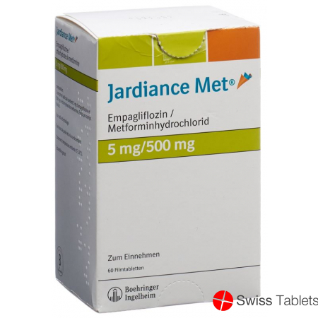 Jardiance Met Filmtabl 5 / 500mg 60 pcs