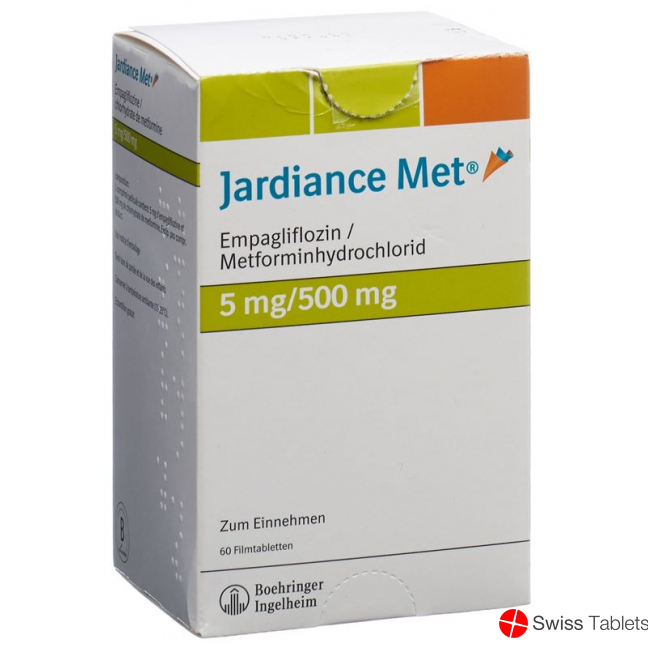 Jardiance Met Filmtabl 5 / 500mg 60 pcs