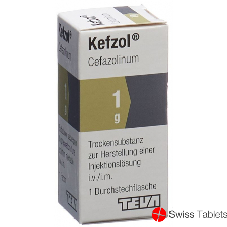 Kefzol Trockensubstanz 1g Durchstechflasche buy online
