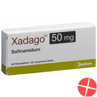 Xadago 50 mg 30 tablets