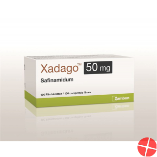 Xadago 50 mg 100 tablets