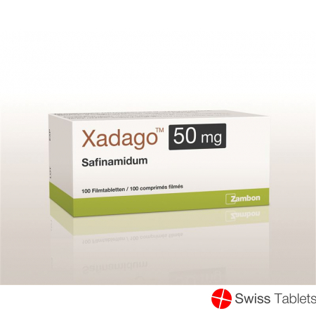 Xadago 50 mg 100 tablets