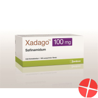 Xadago 100 mg 100 tablets