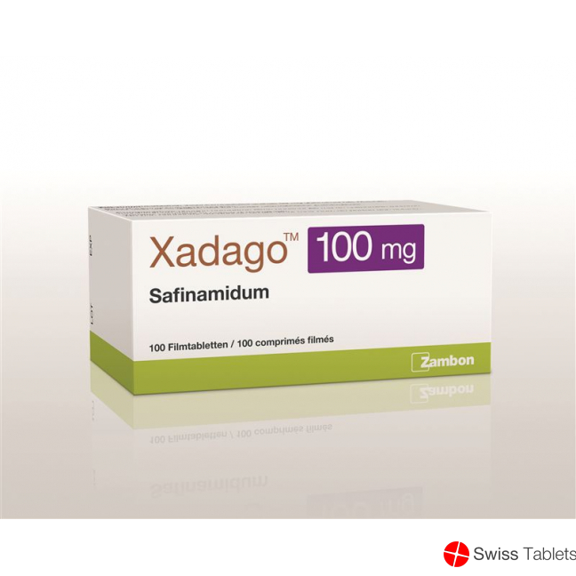 Xadago 100 mg 100 tablets