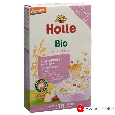 Holle Bio-Juniormuesli Mehrkorn mit Frucht 250g buy online
