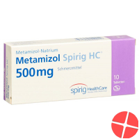 Dipyrone Spirig HC tbl 500 mg of 10 pcs