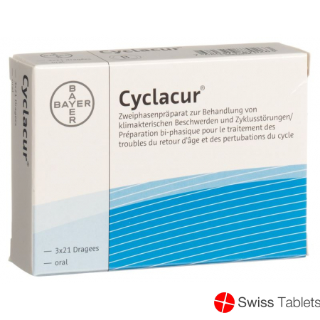 Cyclacur Dragees 3x 21 Stück buy online