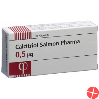 Calcitriol Salmon Pharma Kaps 0.5 mcg 30 pcs