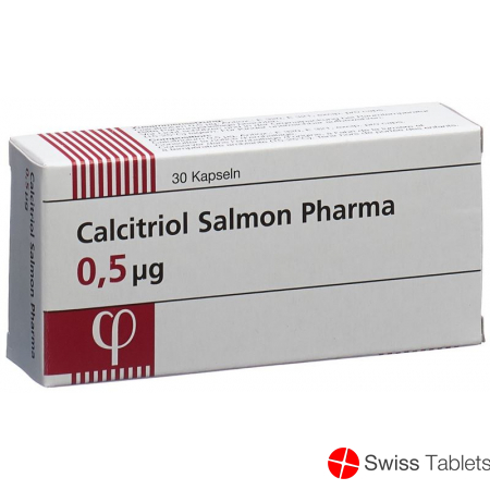 Calcitriol Salmon Pharma Kaps 0.5 mcg 30 pcs