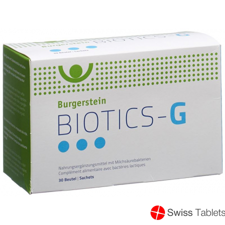 Burgerstein Biotics-G Plv Btl 30 pieces buy online