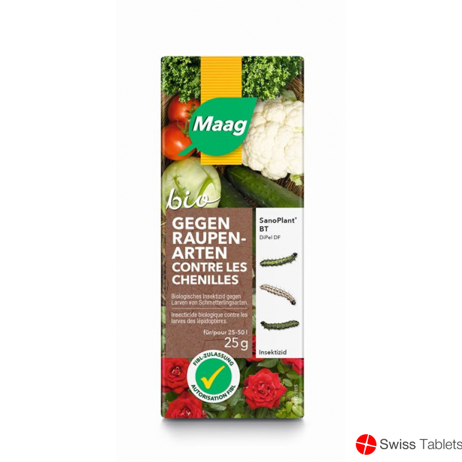 Maag Dipel insecticide Konz 10 Fl 2.5 g