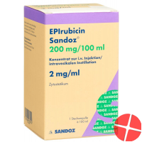 Epirubicin Sandoz 200 mg / 100ml 100 ml Durchstf