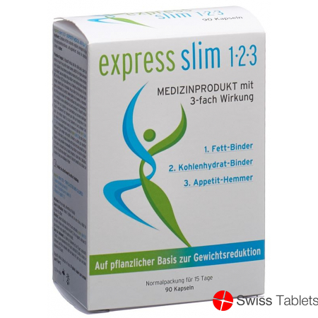 express slim 1-2-3 Kaps with 3-fold effect 90 pcs