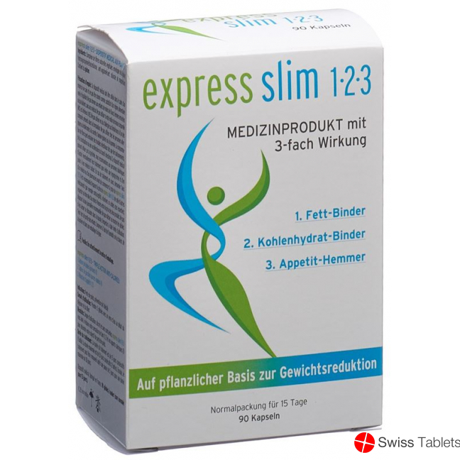 express slim 1-2-3 Kaps with 3-fold effect 90 pcs