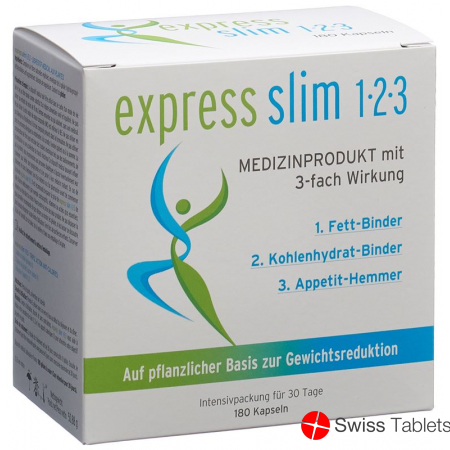 express slim 1-2-3 Kaps with 3-fold effect 180 pcs