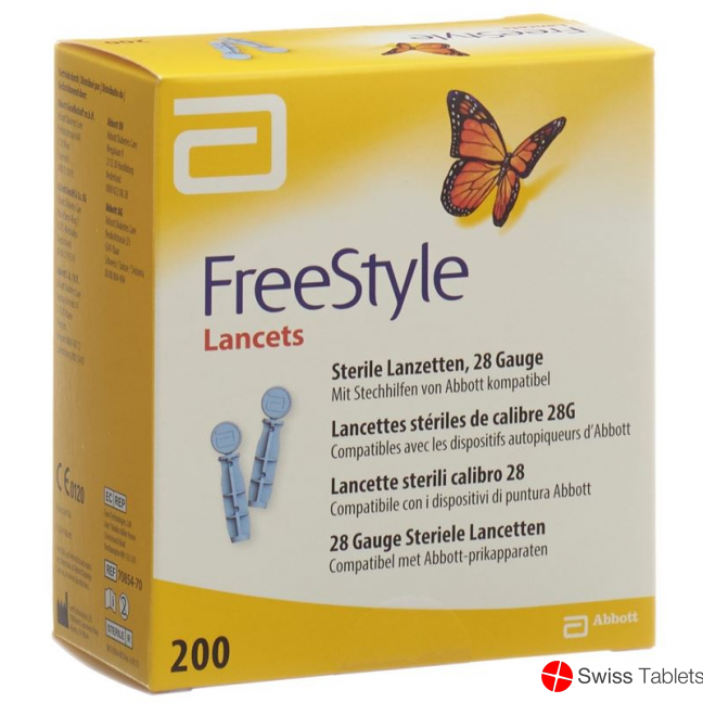 Abbott FreeStyle lancets 200 pcs