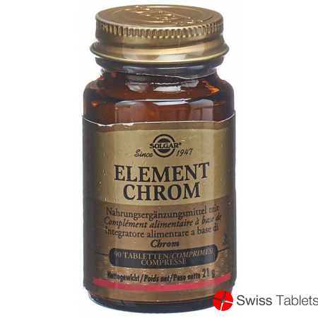 Solgar Element Chrom Tabletten Flasche 90 Stück buy online