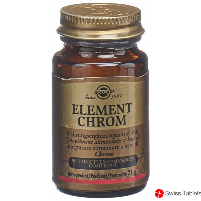 Solgar Element Chrom Tabletten Flasche 90 Stück buy online