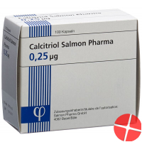 Calcitriol Salmon Pharma Kaps 0:25 mcg 100 pcs