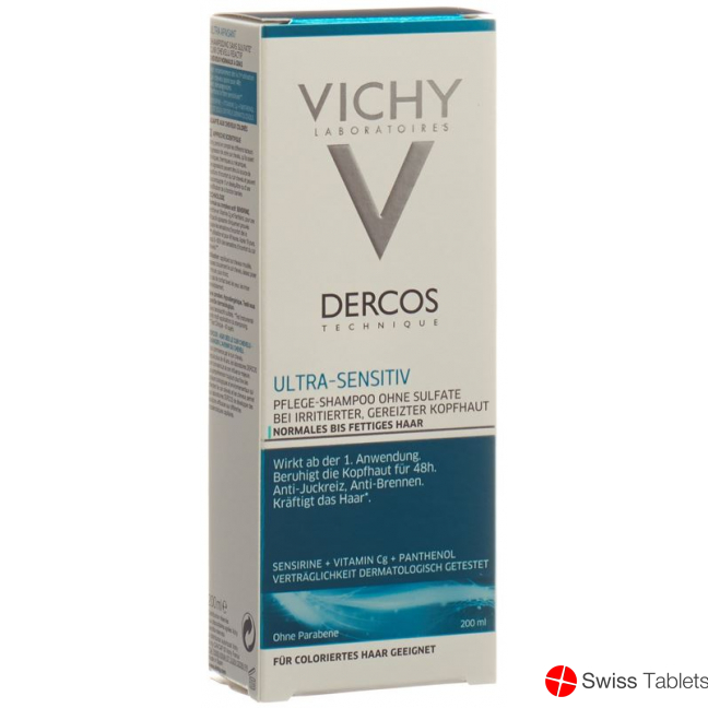 Vichy Dercos Shampoo Ultra-Sensitiv 200ml buy online