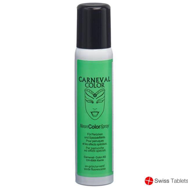 Carneval Color Neon Color Spray Leuchtgrün 100ml buy online