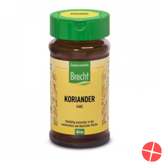 Brecht Koriander Ganz Bio Glas 25g