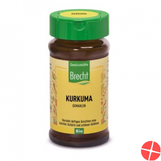 Brecht Kurkuma Gemahlen Bio Glas 35g
