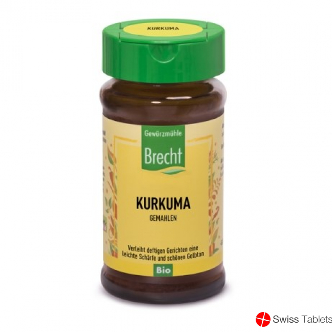 Brecht Kurkuma Gemahlen Bio Glas 35g buy online
