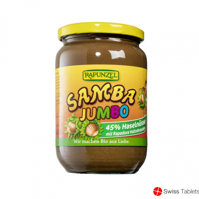 Rapunzel Samba hazelnut spread chocolate 750g