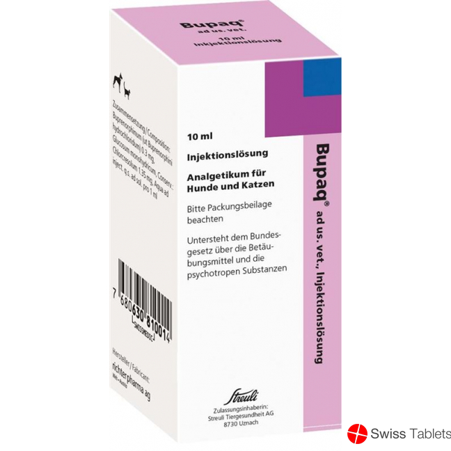 Bupaq Injektionslösung Ad Us.vet. Flasche 10ml buy online Bupaq Injektionslösung Ad Us.vet. Flasche 10ml buy online