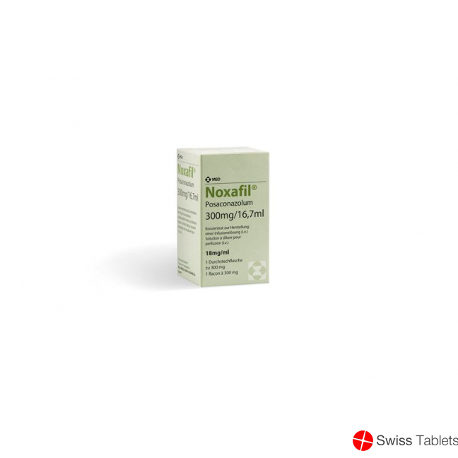 Noxafil Inf Konz 300 mg / 16.7ml Durchstf