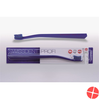 Swissdent Colors toothbrush blue soft-medium