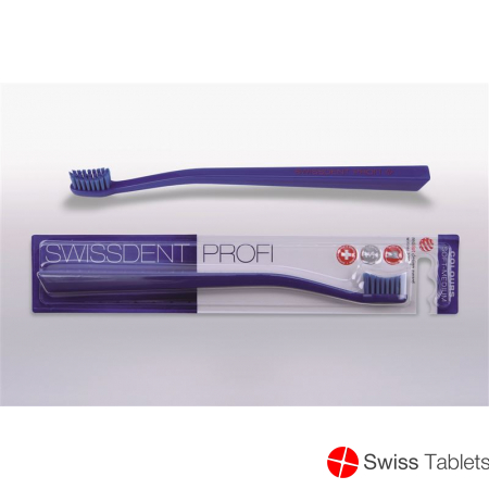 Swissdent Colors toothbrush blue soft-medium