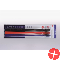 Swissdent Colors Toothbrush Trio black red blue soft-medium Swissdent Colors Toothbrush Trio black red blue soft-medium