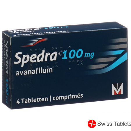 Spedra 100 mg 4 tablets