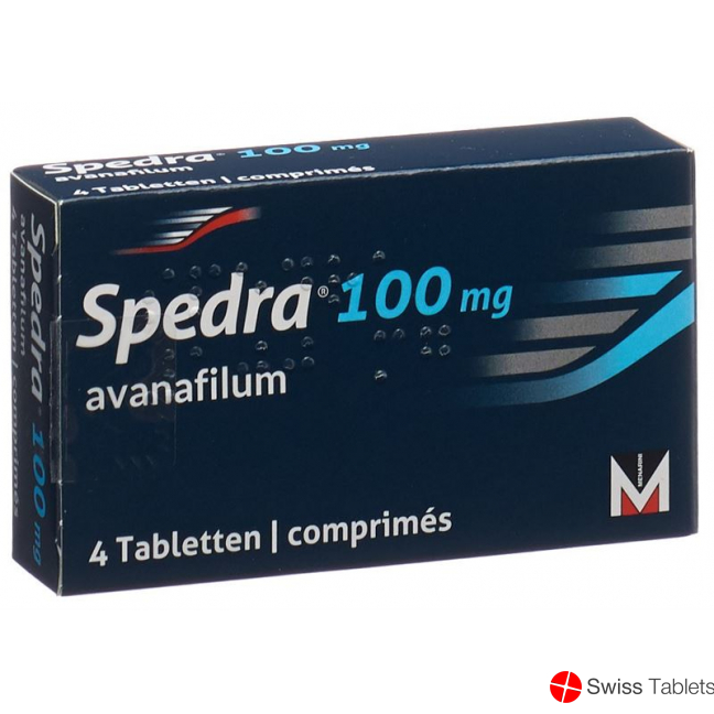 Spedra 100 mg 4 tablets