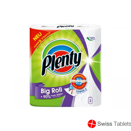 Plenty Haushaltpapier Big Roll 86 Blatt 2 Stück buy online