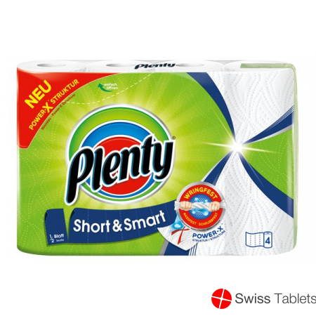 Plenty Haushaltstücher Short&smart 74 Blatt 4 Stück buy online