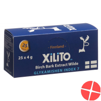 Xylitol Xilito Birkenzucker Finland 25 Battalion 4 g