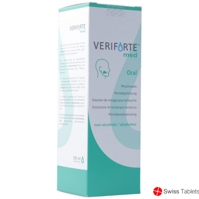 Veriforte med mouthwash 250 ml