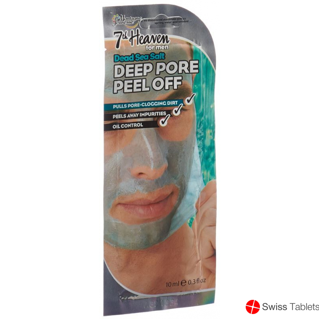 7th Heaven peel-off face mask for men 10 ml