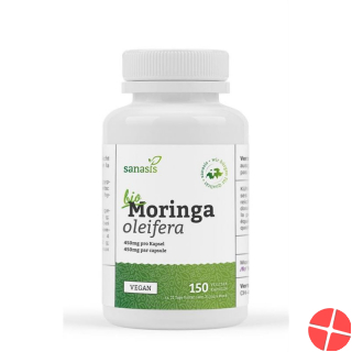 Sanasis Moringa Kaps Bio Ds 150 pcs